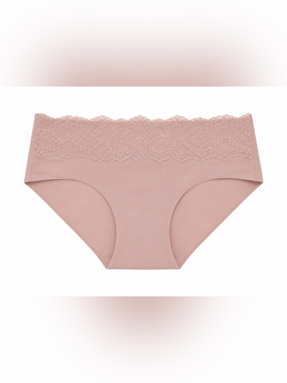 NWT b.tempt'd by Wacoal B. Bare Lace Hipster Underwear Blush Pink Sz S 978267